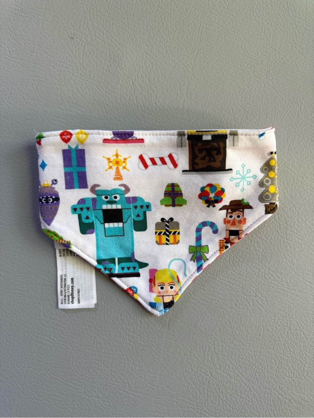 Disney Pixar Toy Story Christmas Dog Bandana size Small Medium Dog